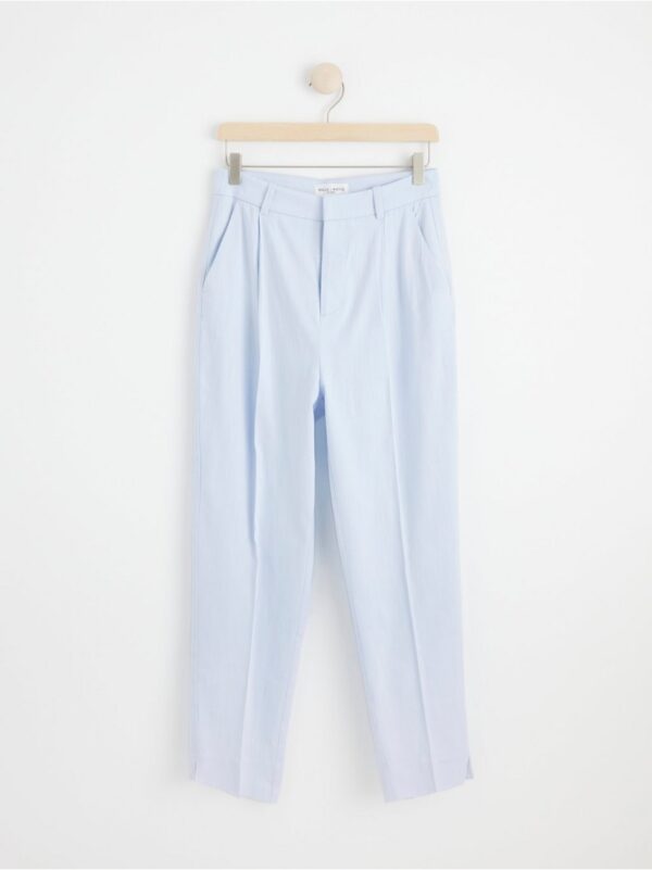 Straight high waist trousers - 8546364-7461