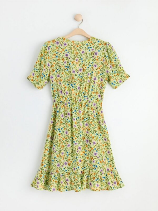 Patterned short sleeve dress - 8551858-5840
