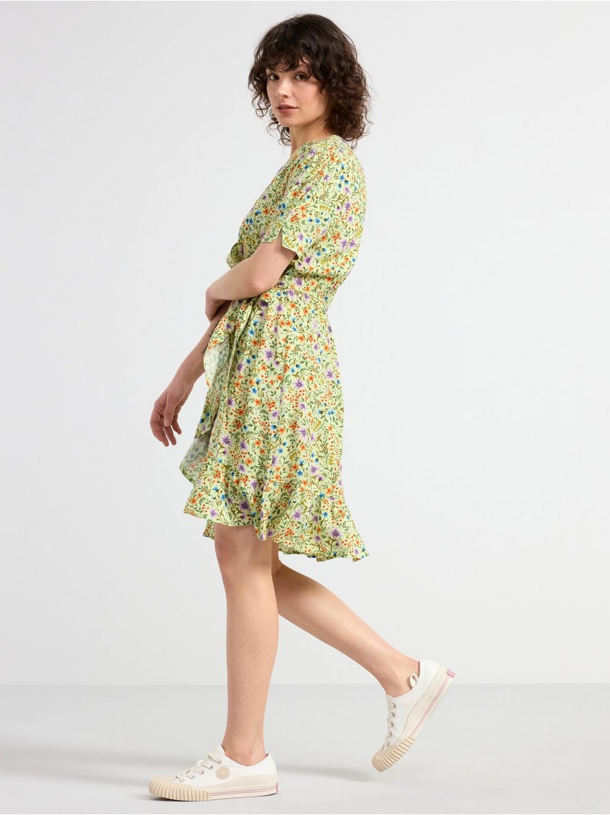 Haljina – Patterned short sleeve dress