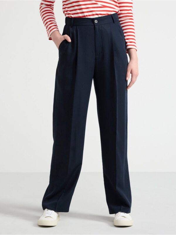 Straight trousers with high waist - 8553843-2521