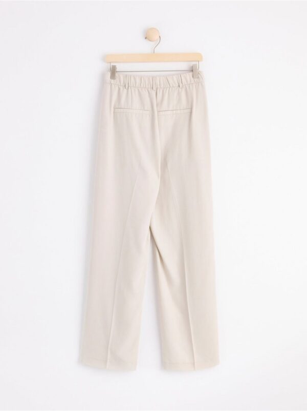 Straight trousers with high waist - 8553843-7704