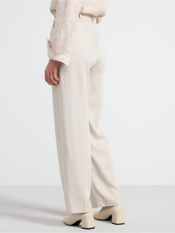 Straight trousers with high waist - 8553843-7704