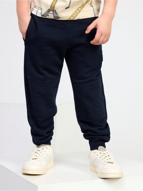 Joggers with reinforced knees - 8558233-2521