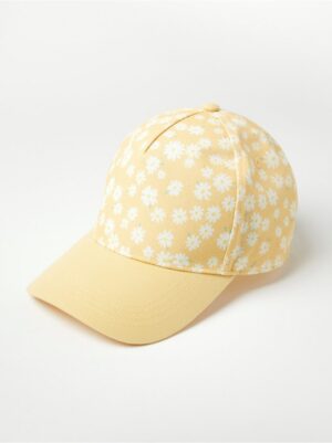 Round peak cap with flowers - 8558810-4138