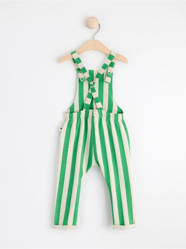 Striped bib trousers - 8563564-1230