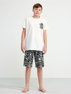 Pyjama set with t-shirt and shorts - 8573333-300