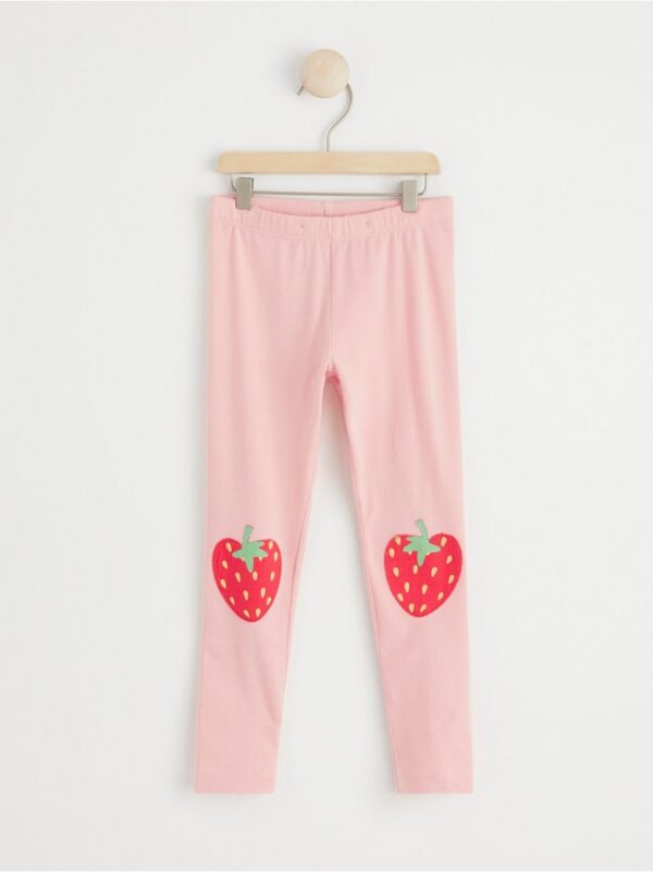 Leggings with strawberries - 8573429-7723