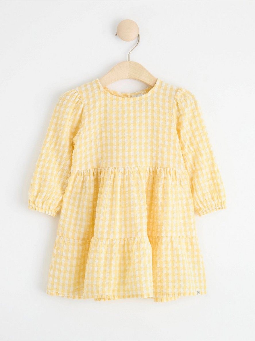 Haljina – Checked seersucker dress