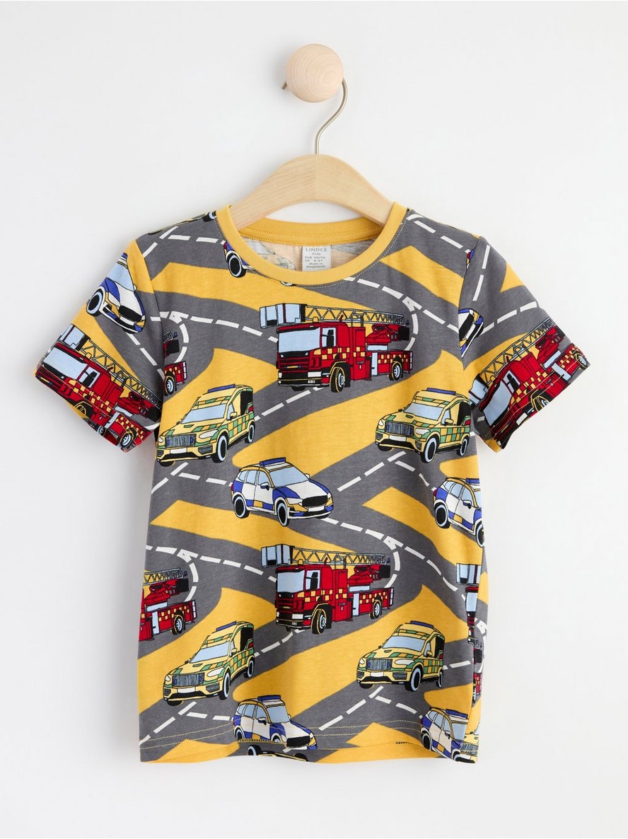 Majica – Short sleeve top with cars