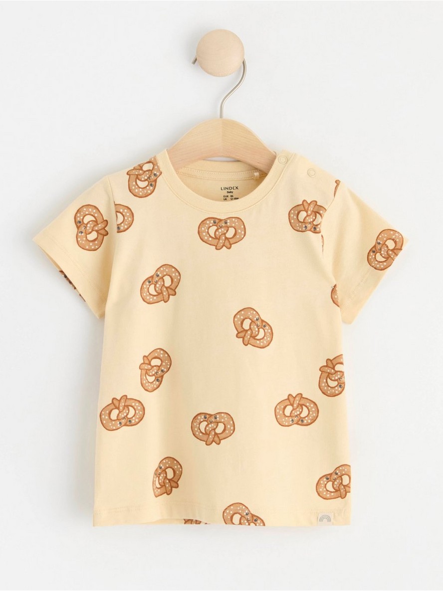 Majica – Short sleeve top with pretzels