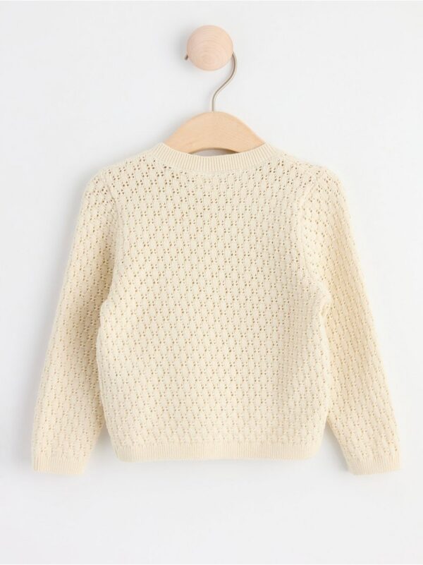 Pattern knit cardigan - 8581258-1230