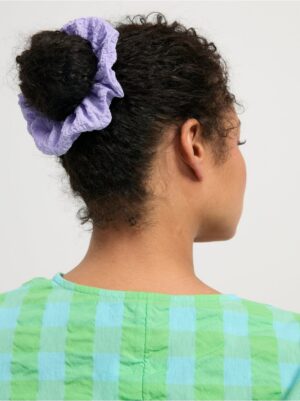 Textured scrunchie - 8596907-9613