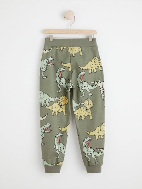 Sweatpants with dinosaurs - 8598093-6901