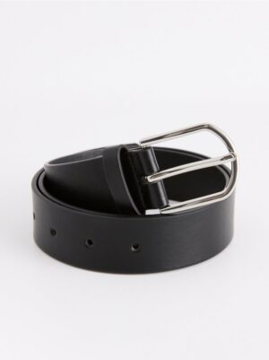 Belt with metal buckle - 8608323-80