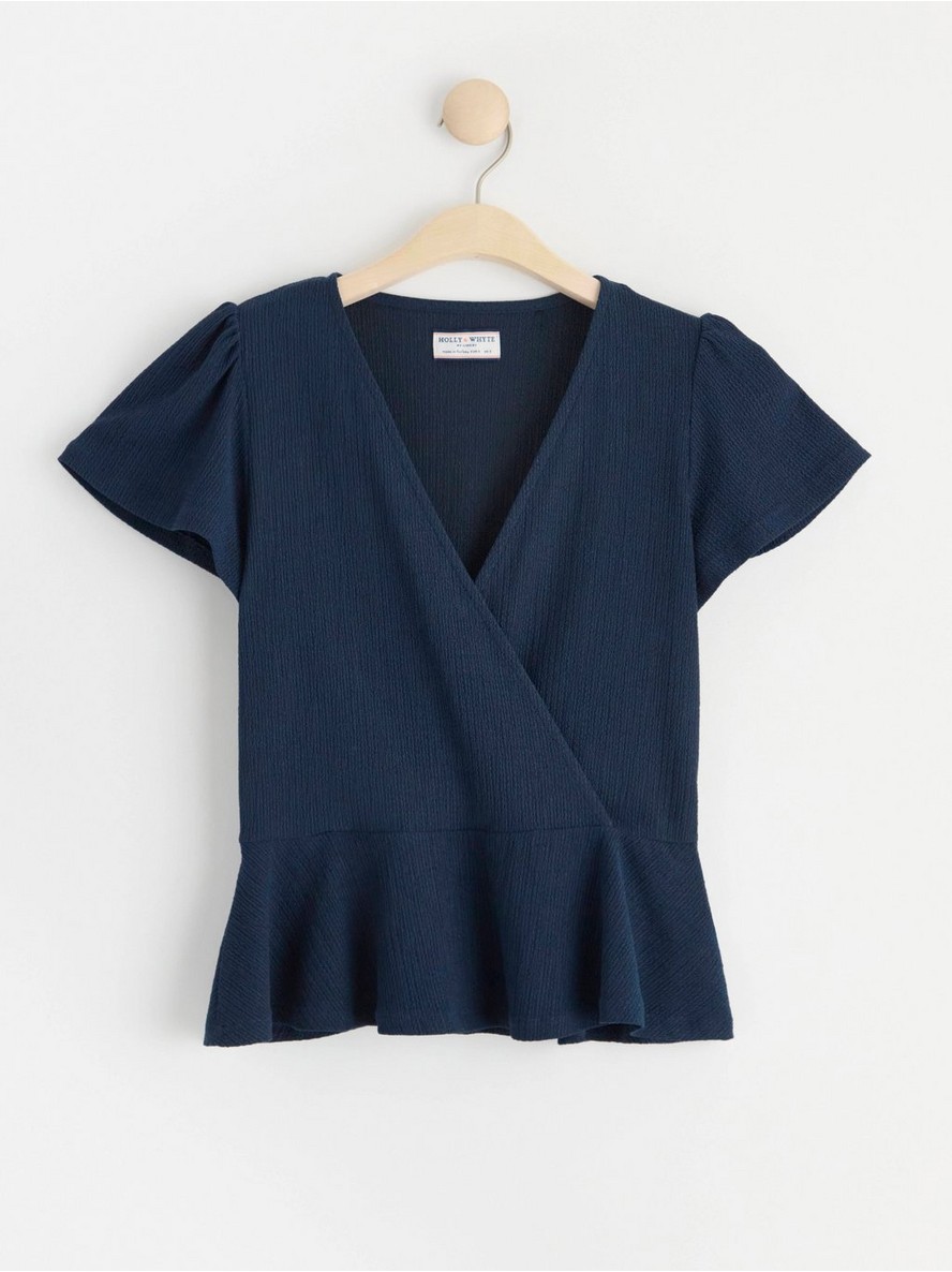 Majica – Short sleeve peplum top