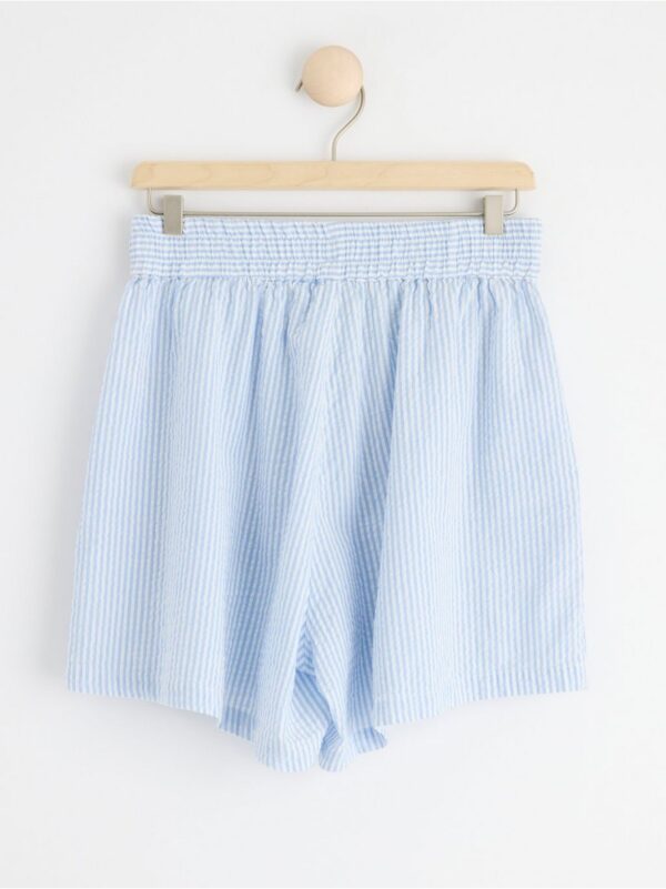 Seersucker pyjama shorts - 8538697-7859