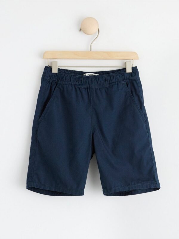 SVEN Straight regular waist poplin shorts - 8540082-2521