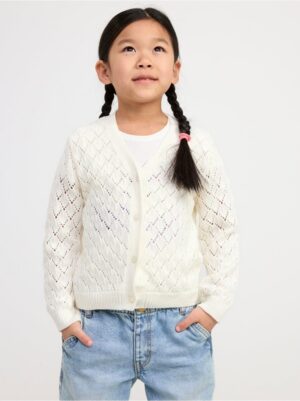Pattern knitted cardigan - 8543333-325