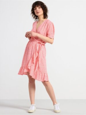 Patterned short sleeve dress - 8551858-1322