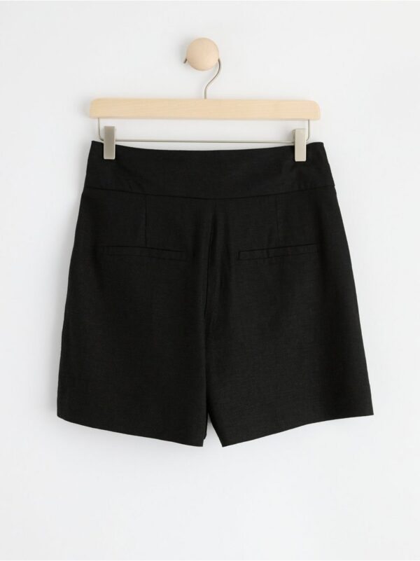 Linen blend shorts - 8557499-80