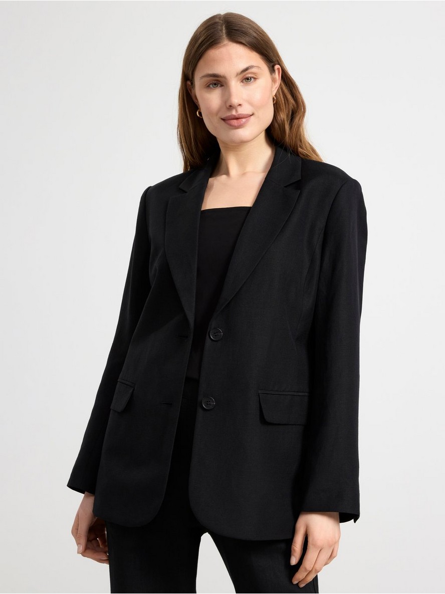 Sako – Blazer in linen blend