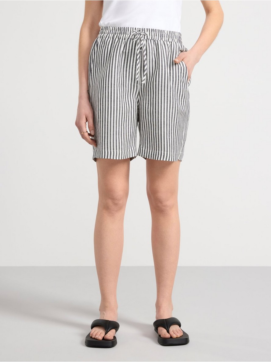 Sorts – Linen blend shorts
