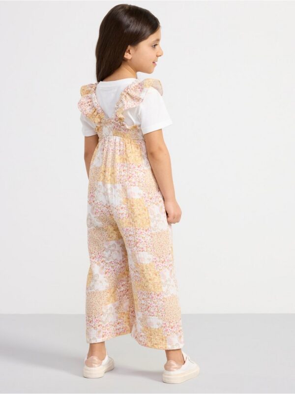Jumpsuit with flowers - 8569425-4138