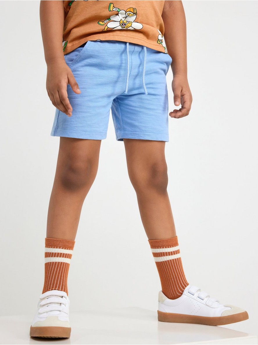 Sorts – Slub jersey shorts