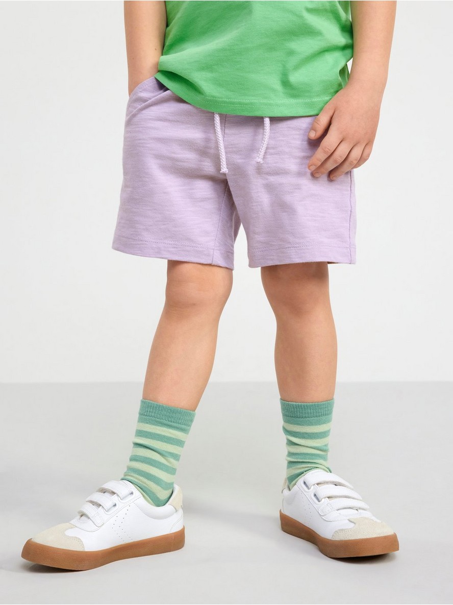 Sorts – Slub jersey shorts