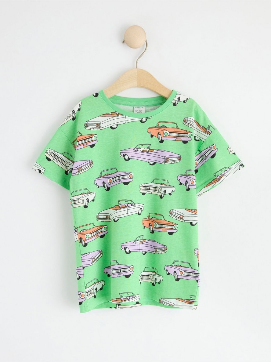 Majica – Short sleeve top with cars