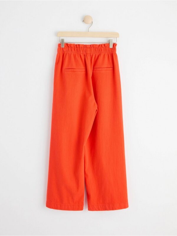 BELLA Straight cropped twill trousers - 8582754-7287