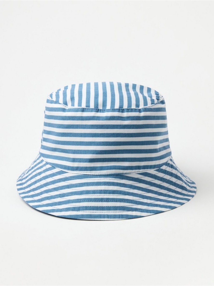 Kacket – Reversible bucket hat with stripes