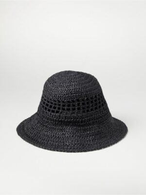 Sun hat with hole-pattern - 8586336-80