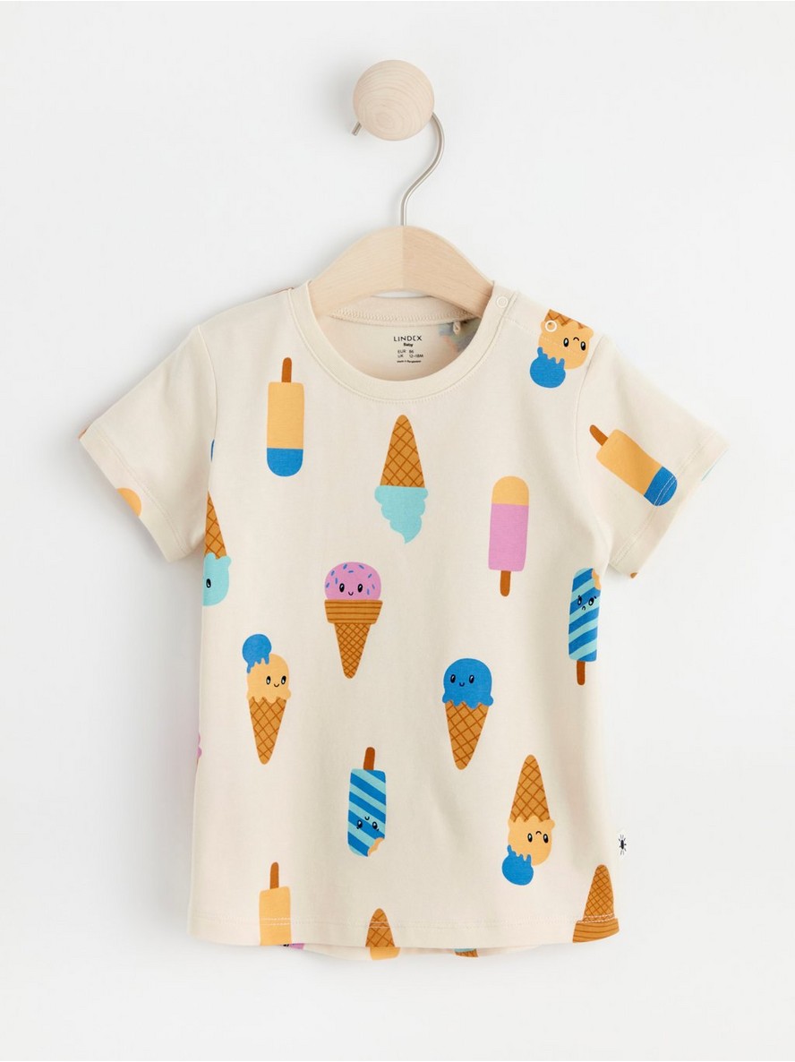 Majica – Short sleeve top with ice cream print