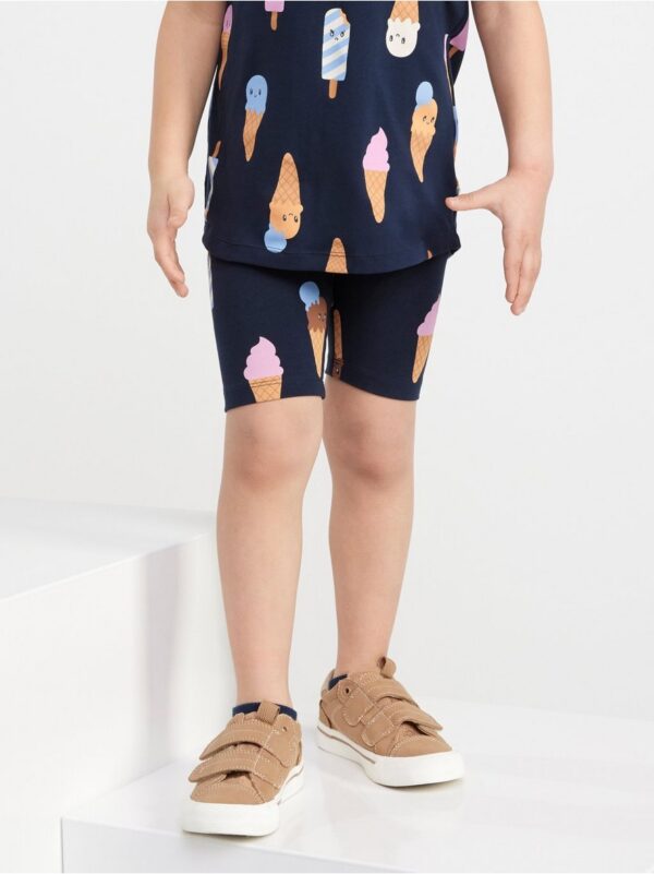 Cycling shorts with ice creams - 8592013-2521