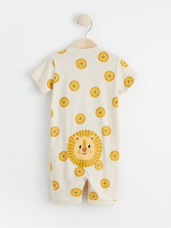 Pyjama romper with lions - 8594253-1230