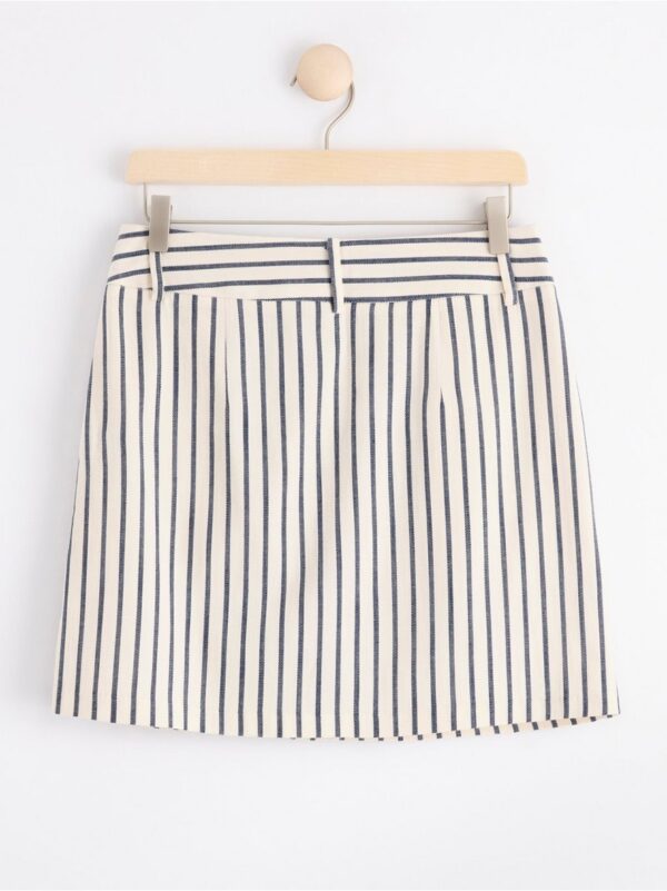 Striped mini skirt - 8608191-300