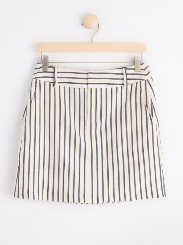 Striped mini skirt - 8608191-300