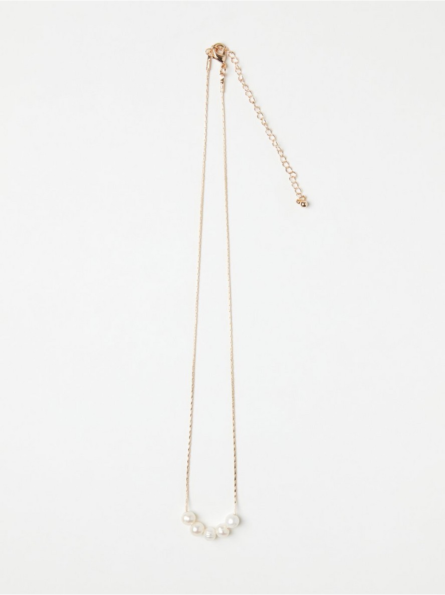 Ogrlica – Necklace with freshwater pearls