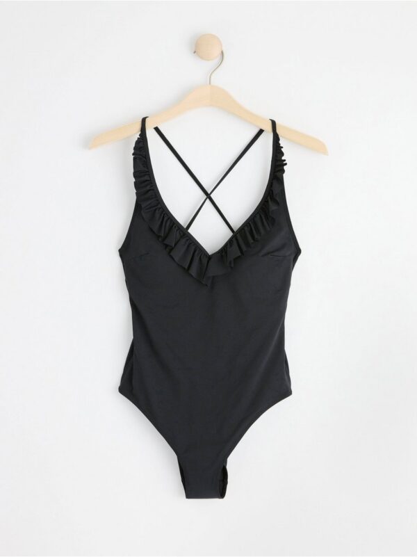 Swimsuit with frill - 8531336-80