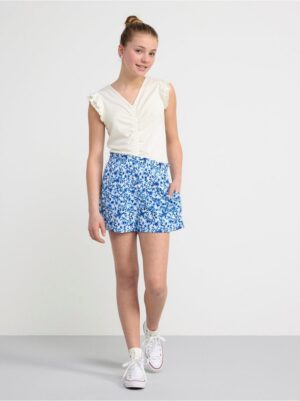 Floral jersey shorts - 8534609-300