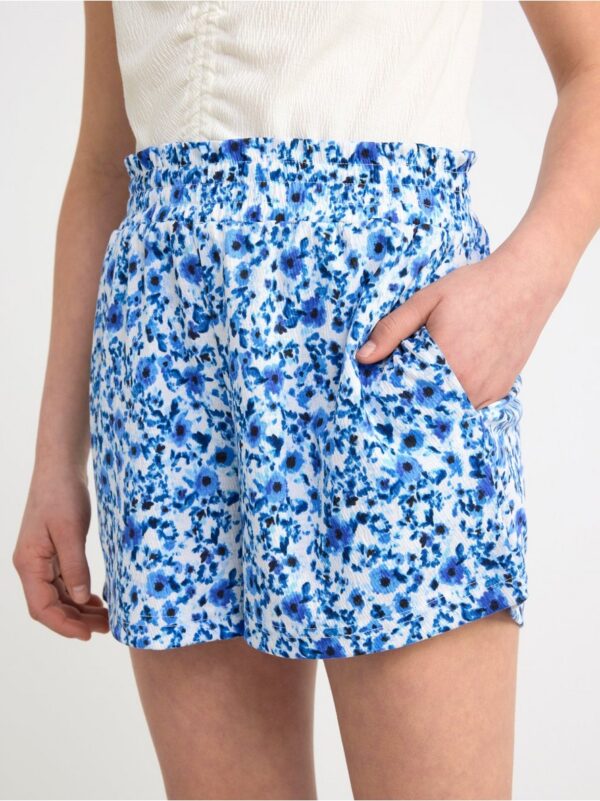 Floral jersey shorts - 8534609-300
