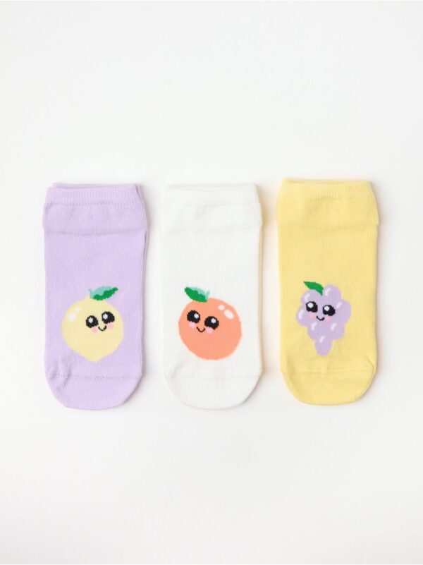 3-pack footies with fruits - 8539034-9395