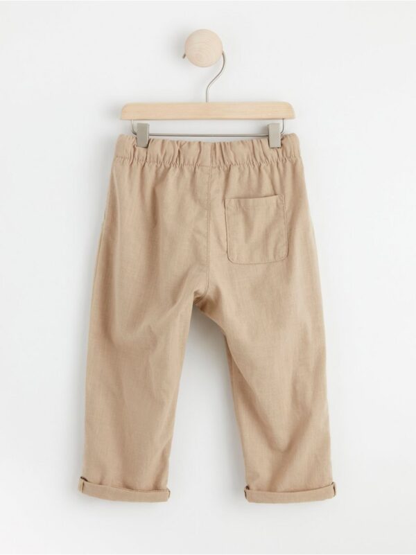 Woven cotton trousers - 8539303-7603