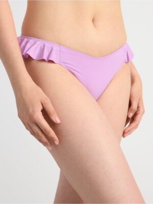 Brazilian bikini bottom with flounces - 8542595-7989