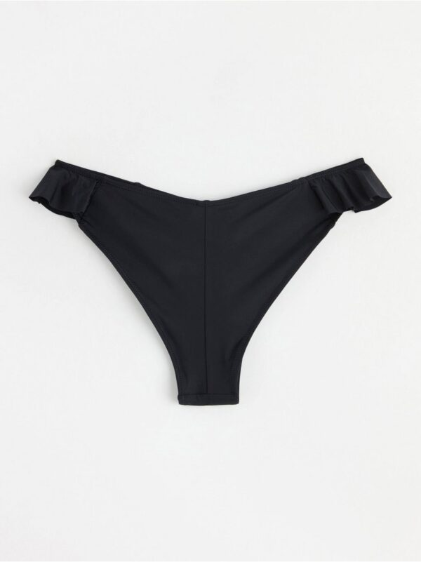 Brazilian bikini bottom with flounces - 8542595-80
