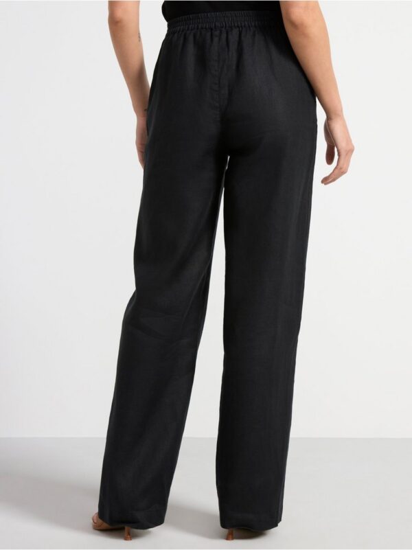 BELLA Straight linen trousers - 8543995-80