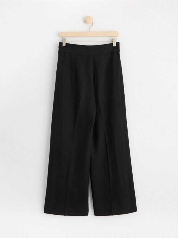 LYKKE High waist linen blend trousers - 8546291-80
