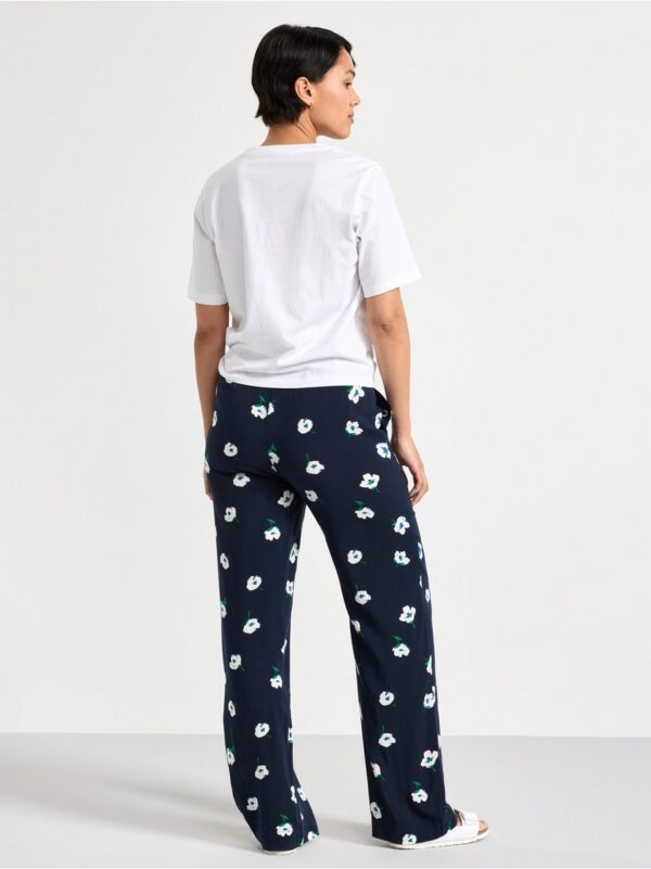 BELLA Straight patterned trousers - 8553920-2150