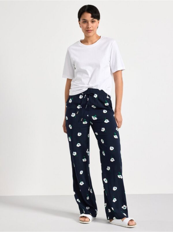 BELLA Straight patterned trousers - 8553920-2150